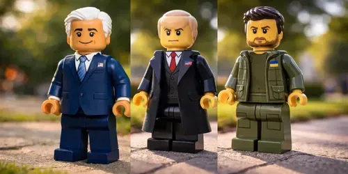 Lego Political Leader Style generated by chatgpt-image