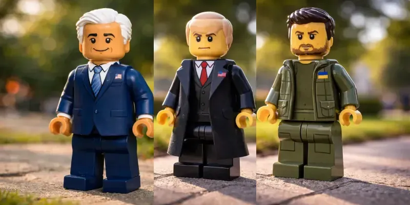 Lego Political Leader Style generated by undefined