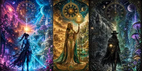 Now Then Fantasy Posters generated by chatgpt-image