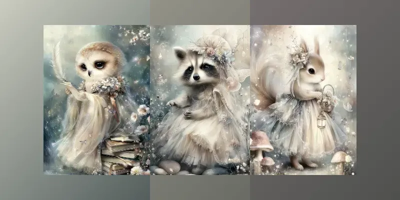 Whimsical Fairy Garden Junk Journals generated by undefined