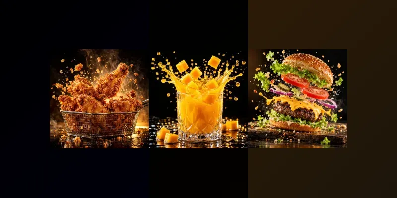 High Speed Gourmet Food Photography