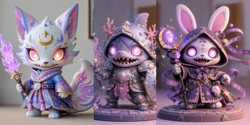 Mystic Monster Toy Collections generated by undefined