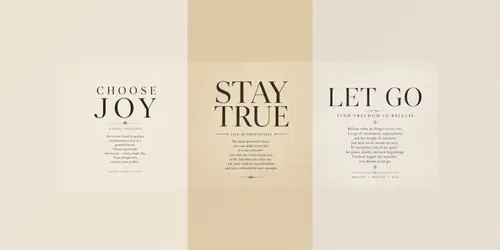 Minimalist Motivational Quote Posters generated by chatgpt-image