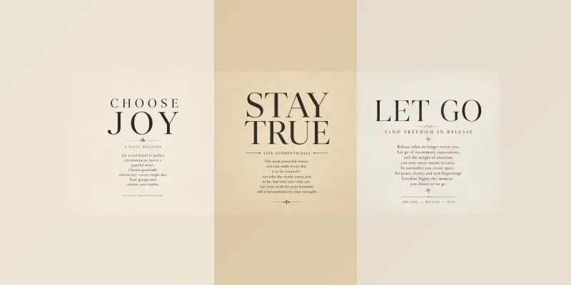 Minimalist Motivational Quote Posters generated by undefined