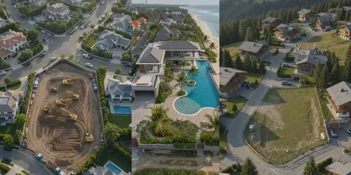 Luxury Build Timelapse Generator generated by veo