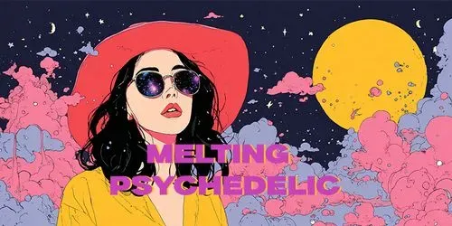 Psychedelic Melting Pop Art generated by midjourney