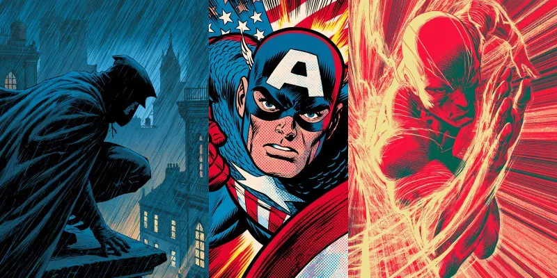 American Comic Book Cover Studios generated by undefined