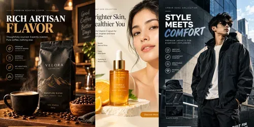 Scrollstopping Social Media Ad Creatives generated by chatgpt-image