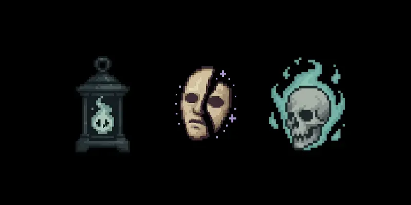 Pixel Art Spirit Relics Sets generated by undefined