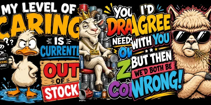 Barnyard Sass Cartoon Tshirt Collections generated by undefined