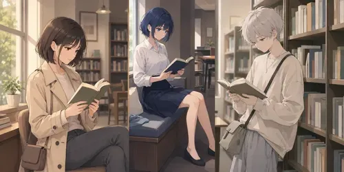 Soft Anime Reading Times generated by chatgpt-image