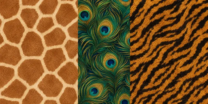 Animal Print Seamless Patterns generated by undefined