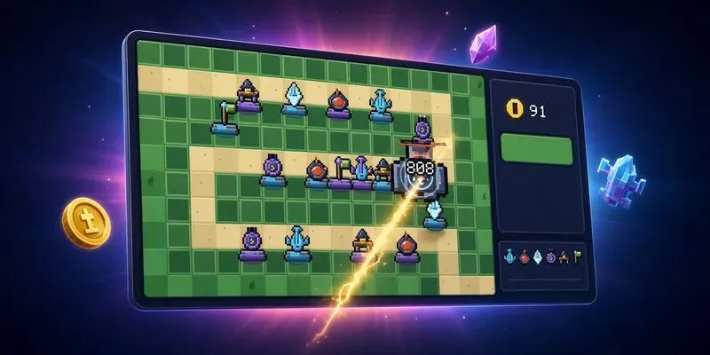 Merge Tower Defense Roguelite Builder