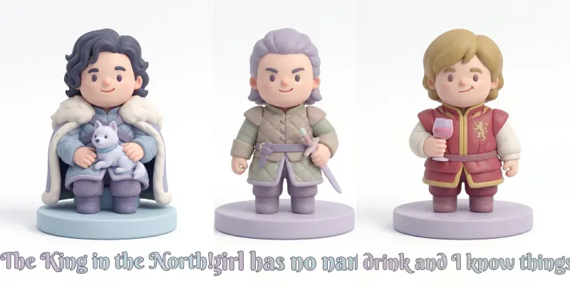 Game Of Thrones Pastel Pop Vinyl Figures generated by undefined