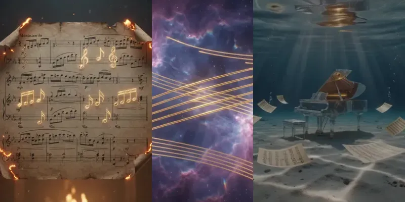 Anime Sheet Music Engines generated by undefined