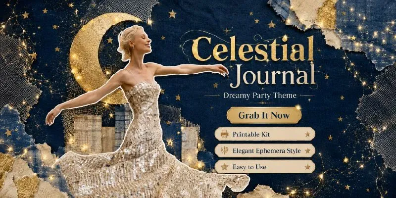 Celestial Party Junk Journals generated by undefined