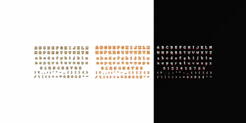 8bit Pixel Font Generator generated by chatgpt-image