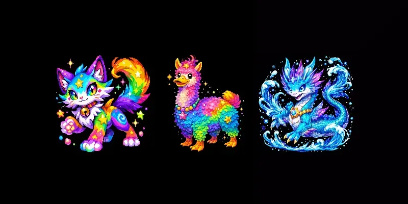 Collectible Pixel Creature Creators generated by undefined