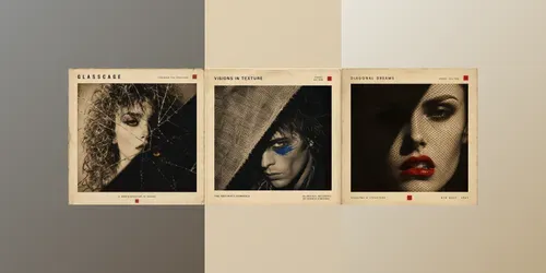 1980s New Wave Album Covers generated by chatgpt-image