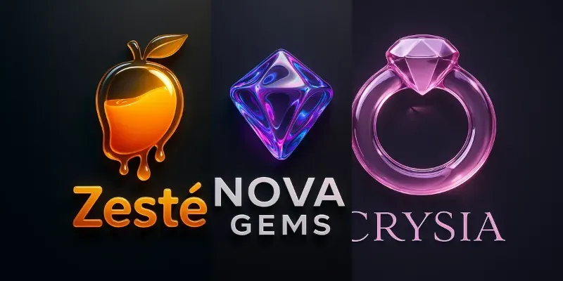 Liquid Glass 3D Logo Generators generated by undefined