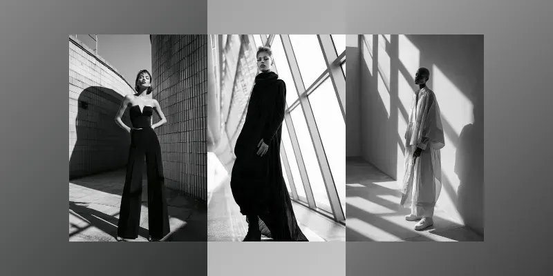 Monochrome Architectural Fashion generated by undefined