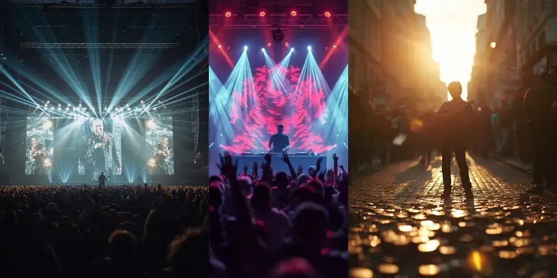 Music Concert Photography generated by undefined