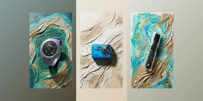 Mixedmedia Sand Ocean Layouts generated by undefined