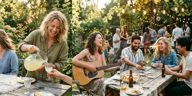 Analog Summer Party Photo Sets generated by undefined
