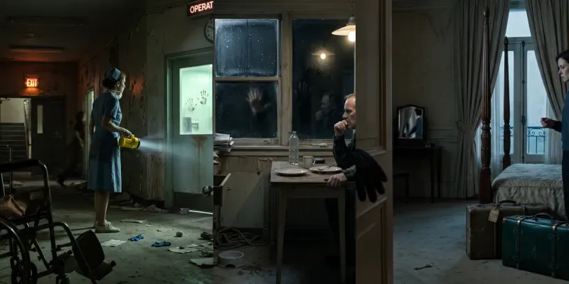 Psychological Horror Movie Scenes generated by undefined