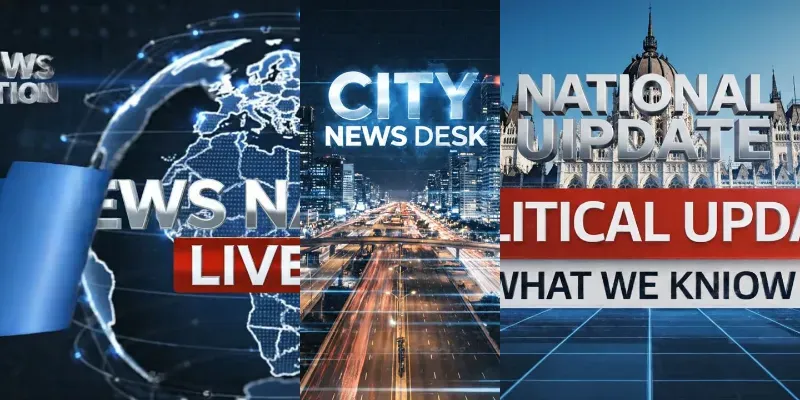 Breaking News Intro Video Animations generated by undefined