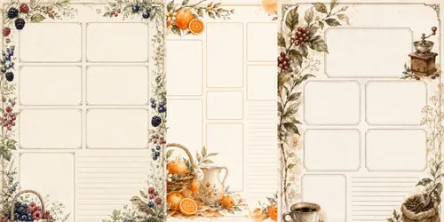 Planner Pages generated by chatgpt-image