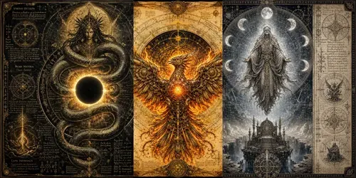 Celestial Codex Fantasy Art generated by chatgpt-image