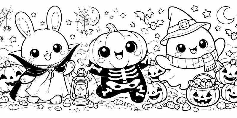 Spooky Cute Halloween Packs generated by undefined