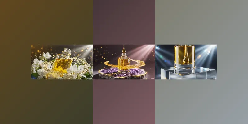 Cgi Cosmetic Face Oil VFX Videos generated by undefined