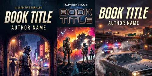 Book Cover Design Generator Pods generated by gemini-image