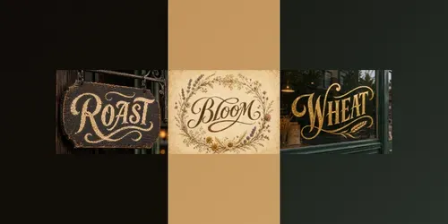 Heritage Handlettered Script Logos generated by chatgpt-image