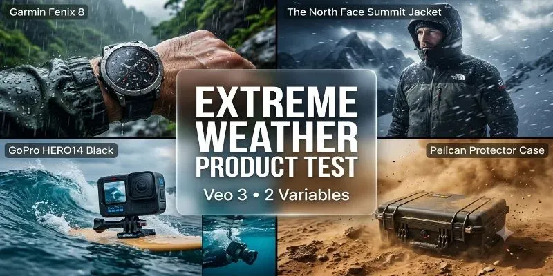 Extreme Weather Product Test Commercials generated by undefined