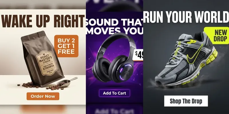 Product Showcase Ad Cards