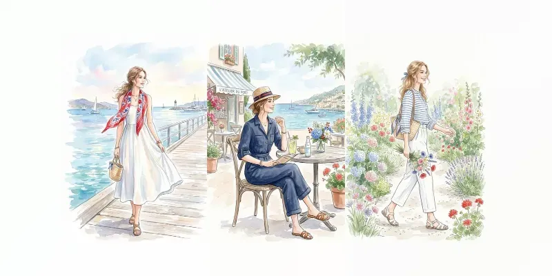 Elegant Watercolor Memorial Day Girls generated by undefined