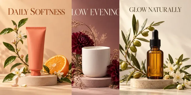 Botanical Product Ad Posters