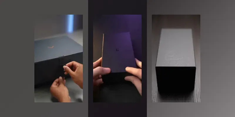 ASMR Tech Product Unboxing Videos generated by undefined