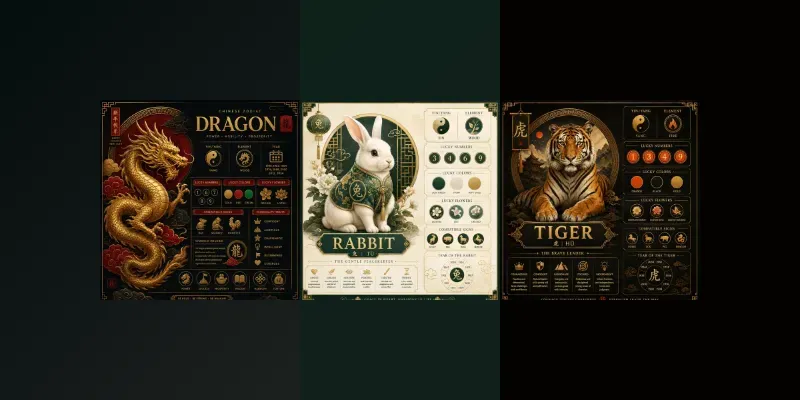 Chinese Zodiac Infographics generated by undefined