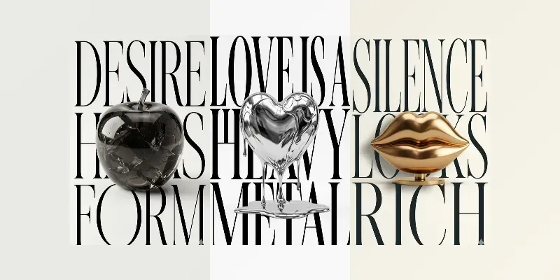 Luxury Typography Poster Art generated by undefined