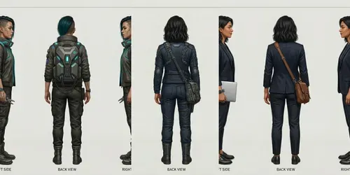 Consistent Characters generated by gemini-image