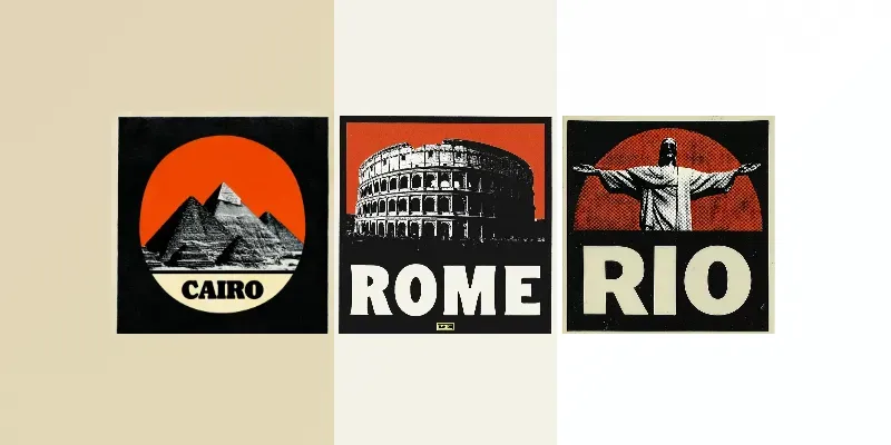 Vintage Bold City Posters generated by undefined