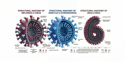 Scientific Virus Encyclopedias generated by gemini-image