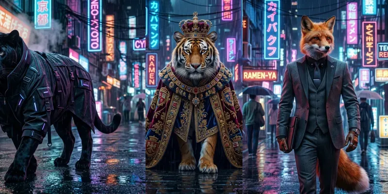 Anthropomorphic Animal Portrait Generator generated by undefined