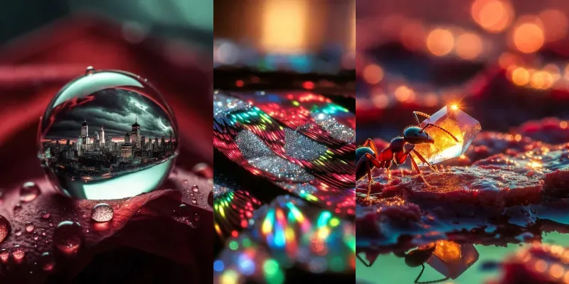 Macro Hyperrealism Images generated by undefined