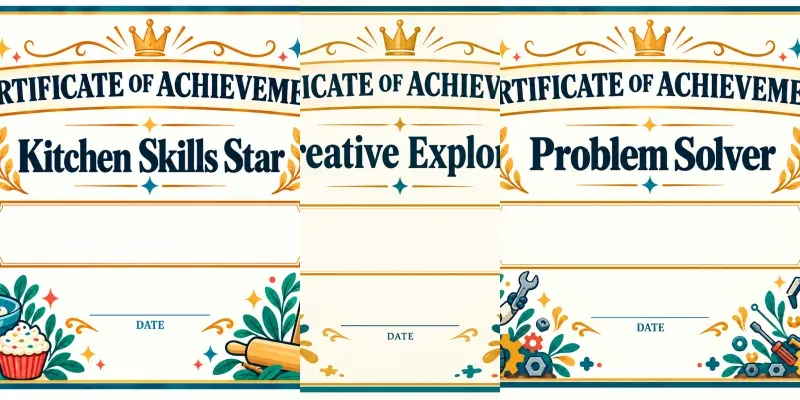 Kids Enrichment Club Certificates