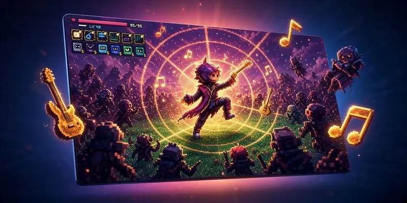 Rhythm Horde Survivor Game Builder